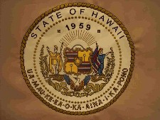 Hawaii State Seal in Color