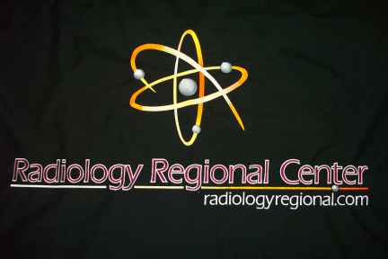 Regional Radiology embroidered tablecloth