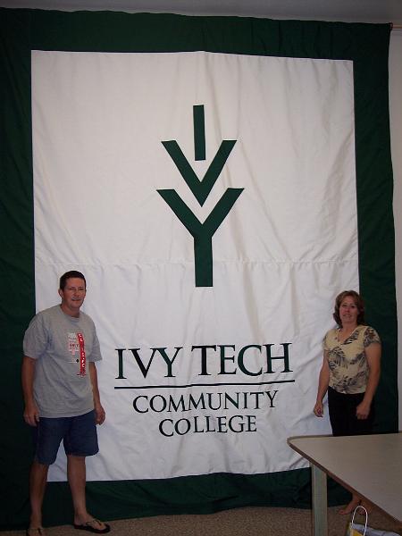 Ivy Tech 10 x 12 banner