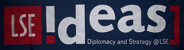 London School of Economics embroidered table cover