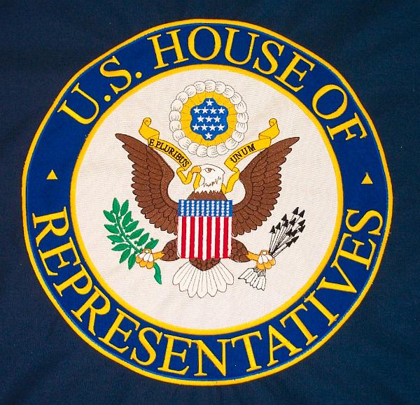 U.S. Congress embroidered tablecloth