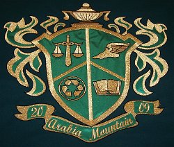 Arabia Mountain High School Embroidered Seal