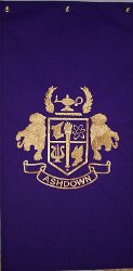 Ashdown High School  Embroidered Banner