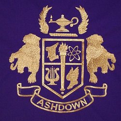 Ashdown High School Embroidered Crest