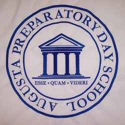 Augusta Prep School Embroidered Seal