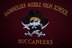 Baumholder Middle High School Embroidered Tablecloth