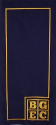 Bob Graham Education Center Embroidered Podium Banner