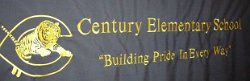 Century Elementary School Embroidered Tablecloth