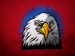 Dekalb Elementary School Embroidered Mascot 