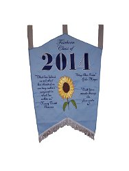 Fairborn High School Embroidered Graduation Banner
