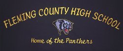 Fleming County High School Embroidered Tablecloth