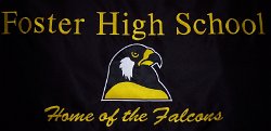Foster High School Embroidered Tablecloth