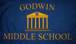 Godwin Middle School Embroidered Tablecloth