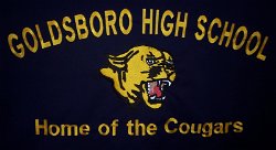 Goldsboro High School Embroidered Tablecloth