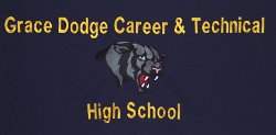 Grace Dodge Career & Technical High School Embroidered Tablecloth