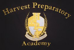 Harvest Preparatory Academy Embroidered Tablecloth