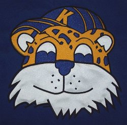 Knightsville Elementary School Embroidered Mascot