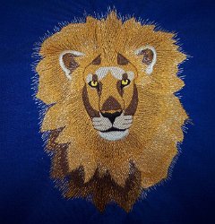 Lakewood Elementary School Lion Embroidered Mascot