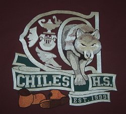 Lawton Chiles High School Embroidered Seal 