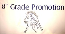 Littleton 8th Grade Promotion Embroidered Tablecloth