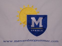 Mercersburg Summer Program Embroidered Tablecloth 