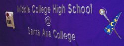 Middle College High School Embroidered Tablecloth 