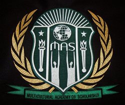 Multicultural Academy Scholarship Embroidered Tablecloth 