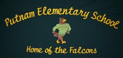 Putnam Elementary School Embroidered Tablecloth 