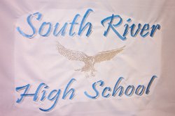 South River High School Embroidered Tablecloth 