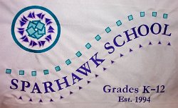 Sparhawk School Embroidered Tablecloth 