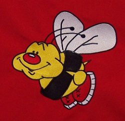 St Marys Magnet Academy Embroidered Bee Mascot 