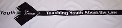 Street Law Embroidered Tablecloth 