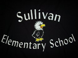 Sullivan Elementary School Embroidered Tablecloth 