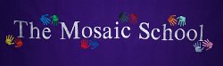 The Mosaic School Embroidered Tablecloth 