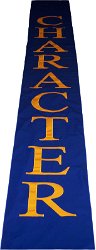 Vestavia Hills High School Character Applique Banner