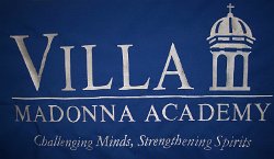 Villa Madonna Academy Embroidered Tablecloth 
