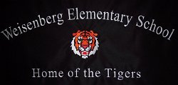 Weisenberg Elementary School Embroidered Tablecloth