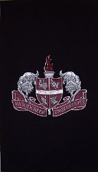 Woodcreek High School Embroidered Podium Banner