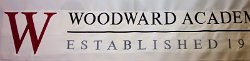 Woodward Academy Embroidered Tablecloth 