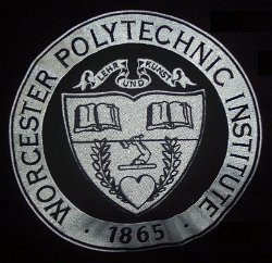Worcester Polytechnic Institute Embroidered Seal 